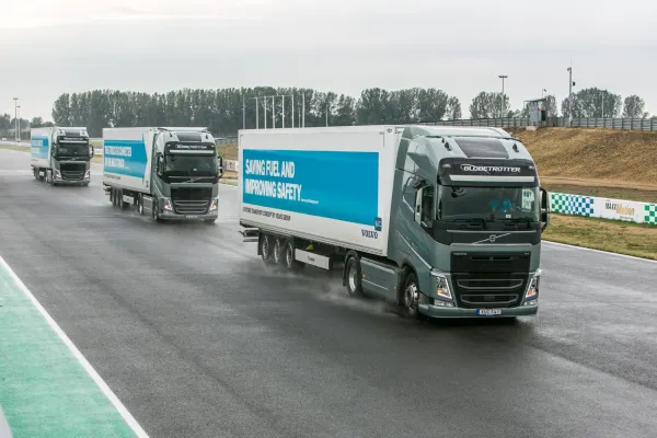 Platooning według Volvo