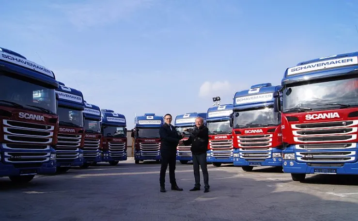 Schavemaker odbiera 52 pojazdy marki Scania
