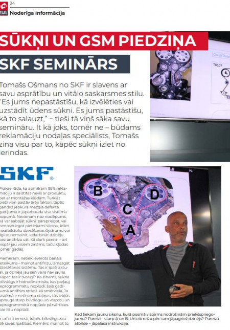 SKF / Sūkņi un GSM piedziņa