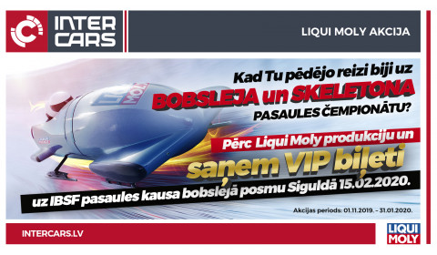 LIQUI MOLY akcijas uzvarētāji noteikti!