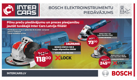 BOSCH X LOCK PIEDĀVĀJUMS