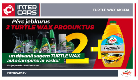 TURTLE WAX akcijas uzvarētāji!