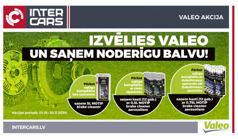 VALEO akcija ir noslēgusies!