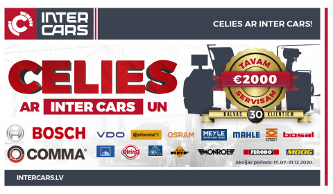 Ir noslēgusies CELIES ar INTER CARS akcija!