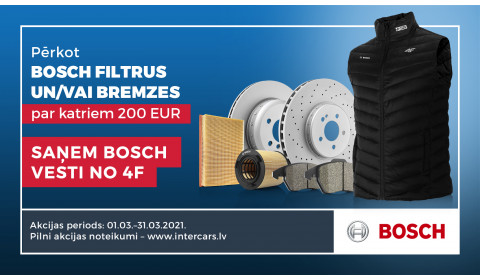 BOSCH 4F akcija ir noslēgusies!