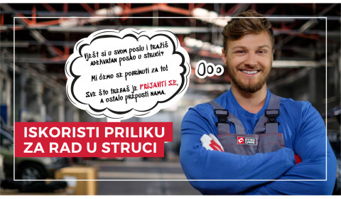 Tražiš priliku za rad u struci?