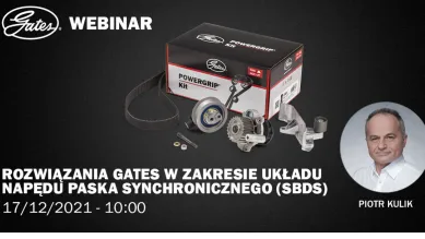 Webinar Gates o zakresie układu paska synchronicznego