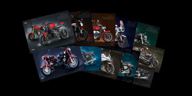 Kalendarz motocyklowy Inter Cars 2025 - sprawdź!