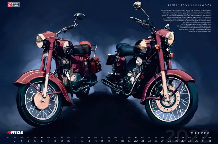Motocykl JAWA205