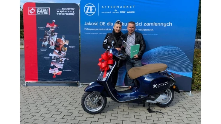Skutery Vespa – nagrody w konkursie Inter Cars i ZF Aftermarket (3)