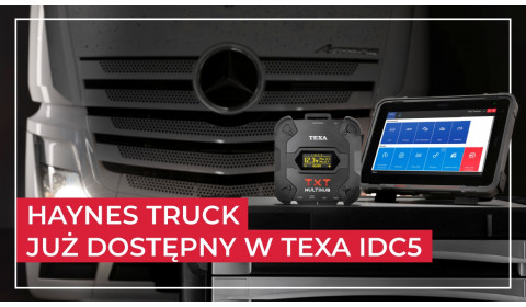 TEXA integruje HaynesPro Truck z IDC5