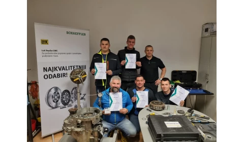LuK suhe dvostruke spojke za I i II generaciju 0AM i 0CW mjenjača vozila VW grupe