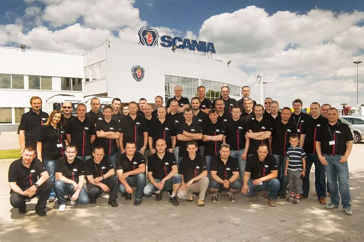 Konkurs Scania Top Team