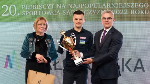 Bartosz Ostałowski z wyróżnieniem w 20. Plebiscycie na Najpopularniejszego Sportowca Sądecczyzny